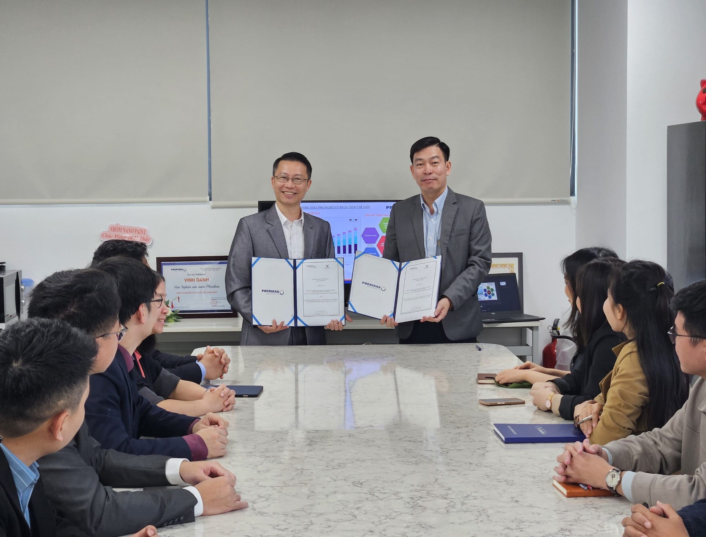 CMIT and PHENA Institute Form Strategic Alliance to Pioneer Smart Sensors and Advanced Nanomaterials